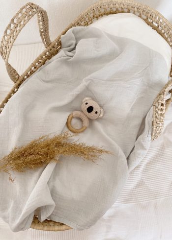 Muslinfilt Baby Blue