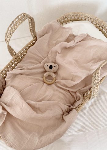 Muslinfilt Baby Pink