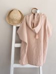 Muslin Poncho Rosa